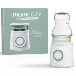 여행용 Momcozy 휴대용 젖병 워머, 빠른 가열로 이중 누출 방지, 안전 소재 젖병 워머