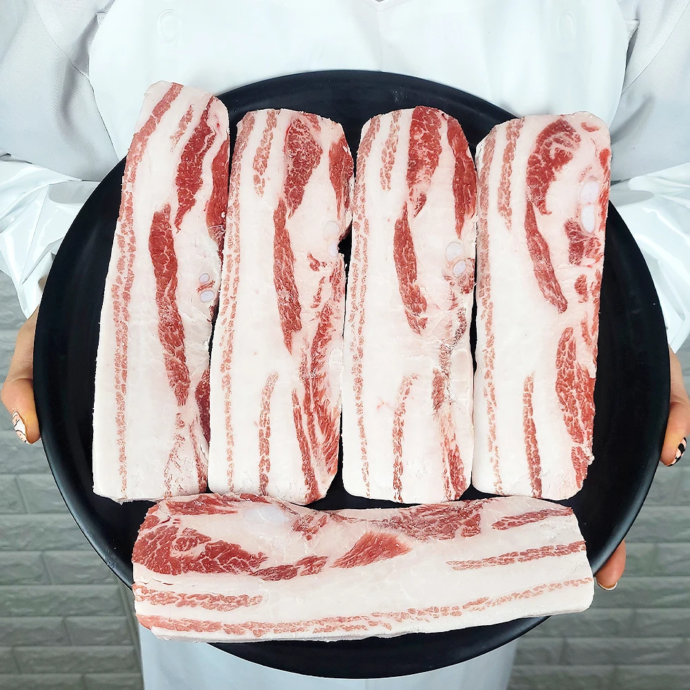 [바라던] 진짜 지방 많은 이베리코 삼겹살 300g x 1팩