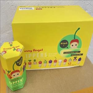 12Pcs 상자 써니 엔젤 블라인드 박스 Hippers Dreaming 시리즈 수확 과일 야채 피규어 귀여운 인형 Collectible Toys For Kids