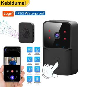 카메라 무선 번들 비디오 초인종 WIFI HD 야외 전화 도어 벨 카메라 보안 비디오 인터콤 IR와 Tuya 초인종 ,Tuya Doorbell With Camera Wireless Bundle Video Doorbell WIFI HD Outdoor Phone Door Bell Camera Security Video Intercom IR