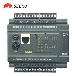 FX3U 14 20 24 32 MR MT MRT 6CH 0-10V 아날로그 입력 RS485 MODBUS 중량 센서 입력 자체 튜닝 PID RTC NTC 10K 이더넷
