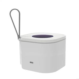 R66d 여행 친화적 인 진정 젖꼭지 소독제 고유 멸균기 박스 클리너 휴대용 USB C 아기를위한 충전 가능