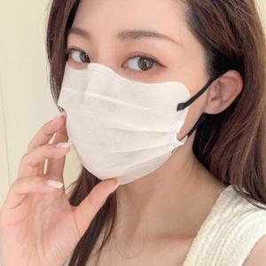 여름 얇은 2층 일회용 얼음 감각 3D 스테레오 통기성 페이스 마스크 여성용 가볍고 편안한 보호 마스크