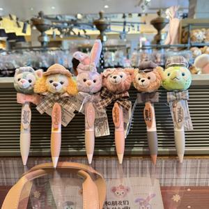 상하이 디즈니랜드의 Duffy and Friends 미니 교실 시리즈 - StellaLou 플러시 흔들리는 볼펜, 이상적인 학생 선물