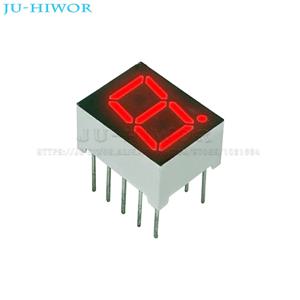 10pcs 0.39 인치 10 핀 3191AS 3191BS 1 비트 자리 7 세그먼트 빨간색 LED 디지털 디스플레이 Digitron 일반 양극 음극 C-C C-A
