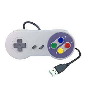 클래식 슈퍼 닌텐도 SNES 게임 패드 용 USB 게임 컨트롤러 PC MAC Qoperating 시스템 조이스틱 게임 Accesorios 용 Famicom