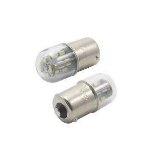 4pcs 6V Led 전구 1156 BA15S G18 R5w R10W 12v 24V 전구 장비 표시기 2W 칩 신호 램프