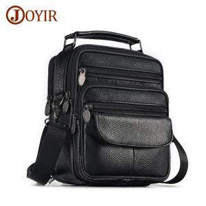 JOYIR 남성 정품 가죽 크로스 바디 가방 메신저 백 남성용 트렌디 한 어깨 가방 캐주얼 여행 슬링 가방 핸드백