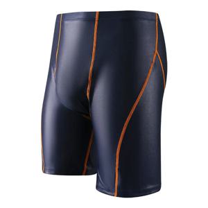 남자 복서 반바지 옴므 가짜 가죽 속옷 남자 팬티 편안한 U 볼록한 주머니 긴 다리 속옷 Cueca Calzoncillo