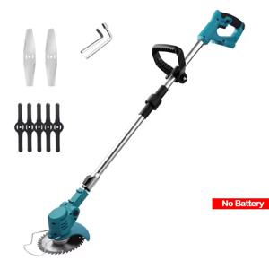 무선 잔디 깎는 기계 휴대용 전기 잔디 트리머 Makita 18V 배터리 용 조정 가능한 정원 도구
