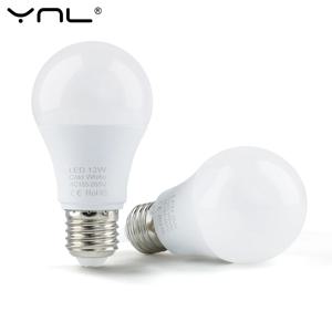 3W 6W 9W 12W 15W 18W LED 전구 램프 E27 Lampada LED 전구 AC 220V-240V 스마트 IC 고휘도 Bombilla 램프 스포트라이트