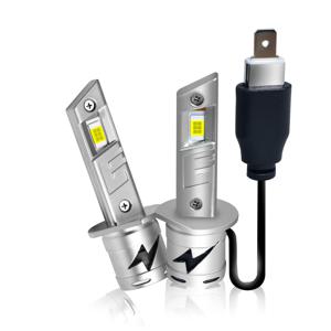 강력한 W/ Turbo 선풍기 LED 헤드라이트 전구 안개등, H1 H3 60W/2PCs, 6000K 안개등, 12V 1:1 플러그 앤 플레이 자동 조명