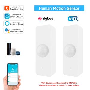 Tuya 스마트 모션 센서 ZigBee WIFI 인간 모션 감지기 존재 센서 APP 제어 Alexa Google 홈용 보안 보호