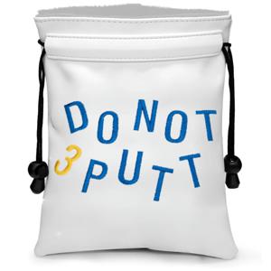 재미 있은 골프 귀중품 주머니, Drawstring 마감 골프 공 핸드백 휴대용 공 주머니와 PU 가죽 골프 티 주머니