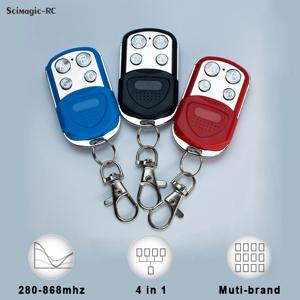 범용 차고 제어 286-868 Mhz 게이트 원격 제어 자동 스캔 다중 주파수 복사 브랜드 고정 롤링 코드 도어 오프너