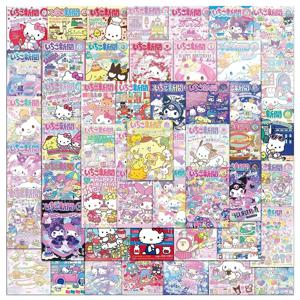 10/30/50PCS 귀여운 Sanrio 포스터 애니메이션 만화 스티커 스케이트 보드 기타 가방 냉동고 오토바이 방수 낙서 스티커