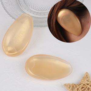 2Pcs 재사용 가능한 귀 덮개 머리 염색 방패 보호 귀마개 샤워 방수 머리 색칠 귀 보호기 커버 모자