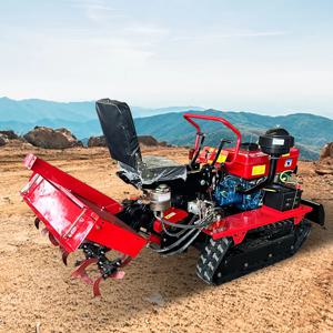 크롤러 회전식 경운기 25hp 35hp 농업 농기구 미니 농업 경운기 크롤러 트랙터