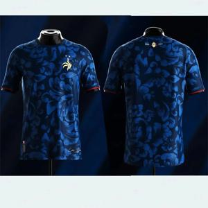 프랑스 Les Bleus Jersey 2025 최신 패션 남자 야외 빠른 건조 축구 유니폼 여름 클래식 캐주얼 느슨한 운동 저지 티