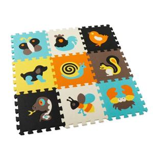 만화 동물 패턴 놀이 매트, 30x30x1cm, 어린이 EVA 폼 바닥 패드, 아기 놀이, 체육관, 크롤링 매트, 유아 카펫