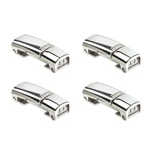 4Pcs/2Pair 신발 끈 버클 금속 신발 끈 마그네틱 버클 액세서리 금속 레이스 잠금 AF1 DIY 운동화 키트 금속 끈 버클