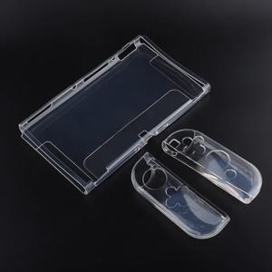 Nintendo Switch 2/NS Oled 게임 콘솔 Joy-con Crystal Back Full Protector 용 투명 TPU 소프트 케이스 보호 쉘 커버