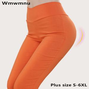 특대 6xl 봄 레깅스 여성 귀여운 캔디 컬러 하이 웨이스트 슬림 발목 길이 바지 캐주얼 펜슬 Pantalones 스키니 바지