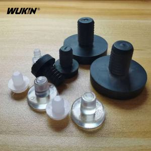 10PCS 고무 접착제 손톱 부드러운 투명 고무 막대 플러그 가구 테이블 의자 다리 피트 글라이드 슬라이드 패드 구멍 캡 바닥 보호대