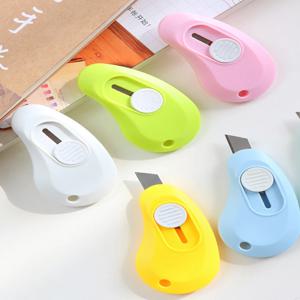 10 Pcs 도매 작은 신선한 유틸리티 칼 간단한 캔디 컬러 학생 봉투 칼, 해체 익스프레스 휴대용 도매