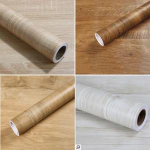 60/80cm 가구 벽지에 대 한 넓은 나무 스티커 PVC Wallstickers DIY 방수 문 부엌 옷장 캐비닛 장식 벽 필름