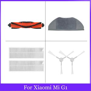 샤오미 미 G1 로봇 진공 걸레 에센셜 G1 클리너 MJSTG1 / SKV4136GL 롤러 사이드 브러시 헤파 필터 걸레 천 범퍼 스트라이프