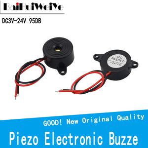 SFM-20B 2312 DC3-24V 내구성 피에조 전자 부저 알람, 95DB 연속 사운드 비퍼, 아두이노 자동차 밴 SFM20B 용, 3-24V, 1 개