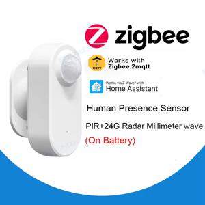 스마트 Zigbee 인간 존재 감지기, 휘도/거리 감지, 스마트 PIR 모션 센서 지원 Zigbee 2mqtt 홈 어시스턴트