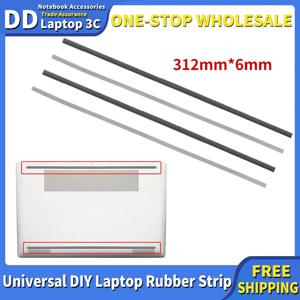 Lenovo/Asus/HP/Dell 용 범용 노트북 고무 스트립 DIY 하단 케이스 풋 패드 미끄럼 방지 범퍼 피트 스트립 노트북 액세서리