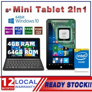 핫 세일 4GB/8GB RAM 64GB/128GB ROM 8 인치 64비트 Windows 10 태블릿 PC X5-Z8350 1.44GHz 쿼드 코어 미니 태블릿 듀얼 카메라