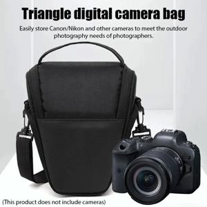 디지털 카메라 가방 나일론 숄더 백 사진 장비 가방 Nikon Canon Nikon 용 방수 카메라 가방 마이크로 싱글
