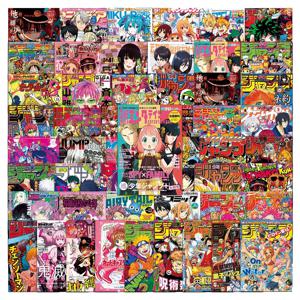 10/30/50pcs 애니메이션 포스터 스티커 Cool SPY×FAMILY Jujutsu Kaisen 만화 낙서 스티커 데칼 전화 스케이트 보드 노트북