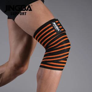 1 PC 무릎 랩 남자 피트니스 역도 탄력 붕대 압축 무릎 지원 스포츠 스트랩 무릎 보호대 밴드 패드