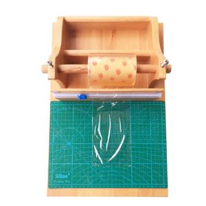 DIY 수제 비누 로고 포장 기계, 도장 나무 대나무, 간단한 수동 포장