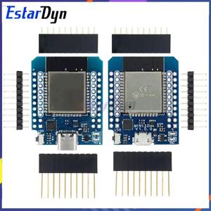 Wemos Mini D1 ESP8266 ESP32 ESP-32S WIFI Bluetooth CP2104 개발 보드 모듈 Arduino 용 핀 포함
