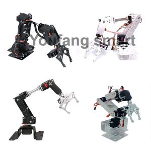 로봇 매니퓰레이터 금속 합금 기계식 암 클램프 클로 DIY 키트, 아두이노 MG996R 로봇 교육 EP32 오픈 소스 코드, 6 DOF