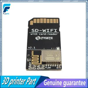 카드 판독기 모듈이 포함된 FYSETC SD-WIFI는 S6 F6 Turbo용 ESP 웹 개발 온보드 USB-직렬 칩 무선 전송 모듈을 실행합니다.
