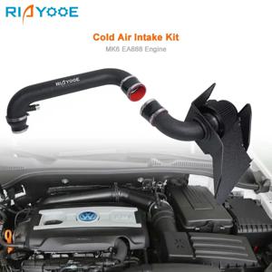 차량용 냉기 흡입 키트, 폭스바겐 골프 MK6 GTI 1.8T 2.0T EA888 Gen1 Gen2 MK5 EA113 엔진, 아우디 S3 시트 레온 스코다 옥타비아용