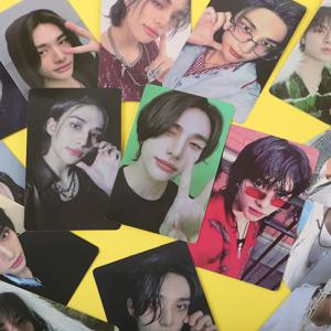 KPOP 아이돌 Stray 앨범 ATE 포토 카드 현진 펠릭스 창빈 Bangchan Merch Lomo 카드 포토 북 카드 포스터 엽서 팬 선물