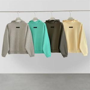 클래식 더블 라인 남성용 후드, 라벨 포함 럭셔리 브랜드, 하이 스트리트 솔리드, 두꺼운 따뜻한 후드, 하이 스트리트 맨투맨, 신제품