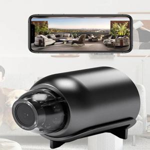 HD 나이트 비전 기능을 갖춘 1080P 미니 WiFi 카메라, 어린이, 애완동물 및 안전을 위한 홈 X5 원격 모니터링 - 훌륭한 선물 아이디어