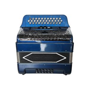 SEASOUND OEM 34 버튼 12 베이스 3 레지스터 딥 블루 아코디언 블랙 그릴 아코디언 뮤지컬 블랙 버튼 Acordeon JB3412C