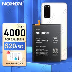 NOHON 전화 배터리 삼성 갤럭시 S24 S23 S22 울트라 S21 S20 플러스 S10 S10E S9 S8 S7 S6 S10+ S20+ S21+ S23+ S24+ 배터리