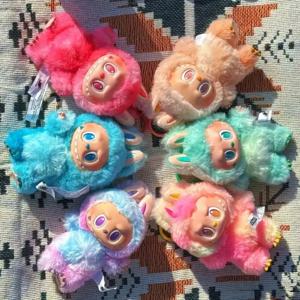 1:1 고품질 애니메이션 그림 Labubu 고에너지 시리즈 앞 비닐 블라인드 박스 펜던트 인형 장난감 귀여운 괴물 복제 생일 선물