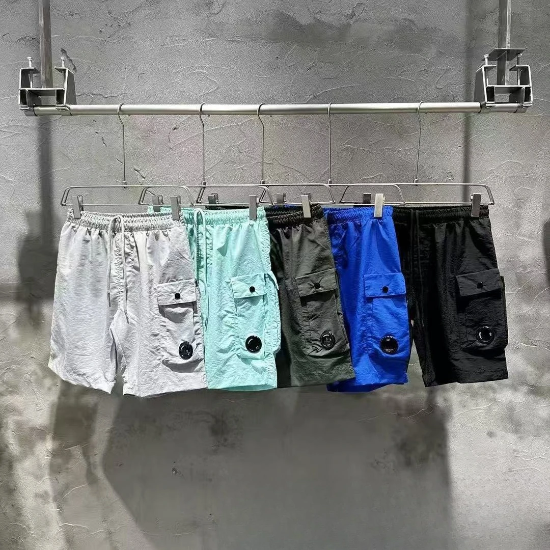 2025 새로운 청소년 캐주얼 나일론 orts Qui Dry 여름 해변 바지 루즈 피트 Faion 브랜드 남성 의류 편안한 통기성 작업복